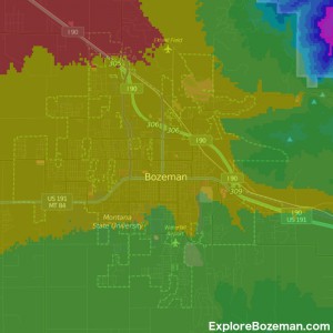 Bozeman Elevation