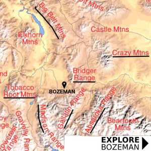 Bozeman Mountain Ranges